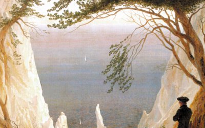 KREIDEFELSEN AUF RÜGEN – von Caspar David Friedrich ist ein herausragendes Beispiel die Schönheit der Natur mit den inneren Empfindungen des Menschen zu verbinden.