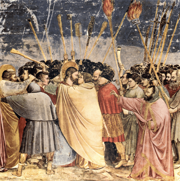 Giotto di Bondone – Der Judaskuss