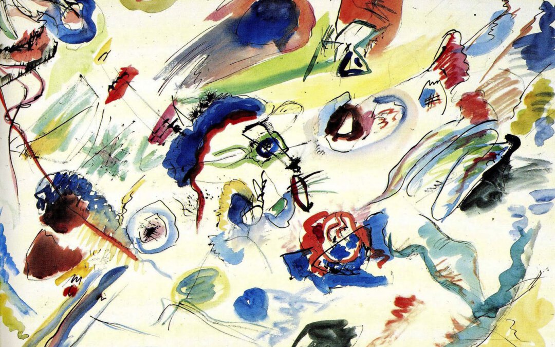 DAS ERSTE ABSTRAKTE AQUARELL von Wassily Kandinsky war der Durchbruch zur Gegenstandslosigkeit